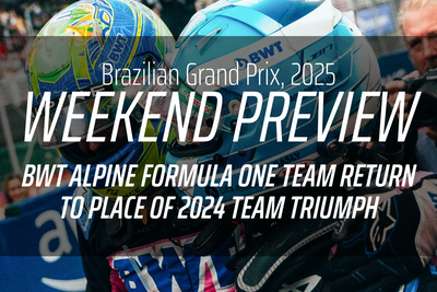 BWT Alpine Formula One™ Team Returns to São Paulo for the 2025 Brazilian Grand Prix