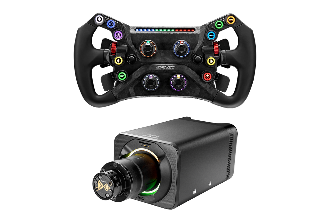 Simagic evo pro 18nm 新品 Simagic Alpha EVO Pro 18Nm Wheel Base & GT NEO Steering Wheel