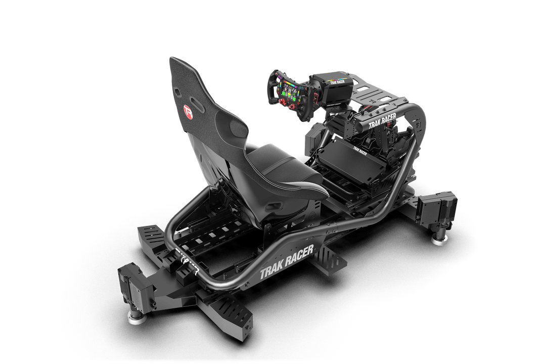 TR8 PRO WITH MOTION, WHEEL, WHEELBASE AND PEDALS – Trak Racer UK