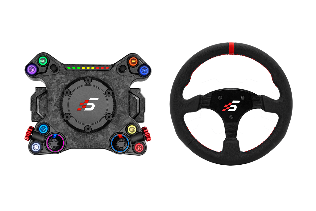 その他 SIMAREA HUB + STEERING WHEEL Simagic NEO X Hub with Leather Steering Wheel – Trak Racer UK