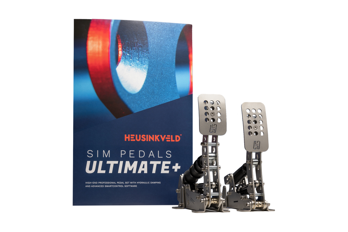 Heusinkveld Ultimate+ 2Pedal Set Black Trak Racer UK