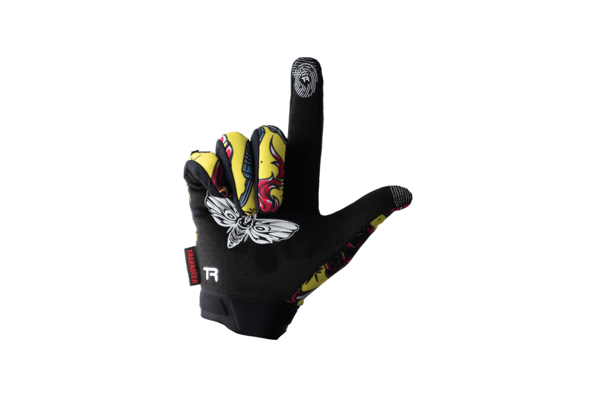Trak Racer Multi Use Sim Racing Gloves Yellow Trak Racer UK trak-racer-multi-use-sim-racing-gloves-yellow-trak-racer-uk