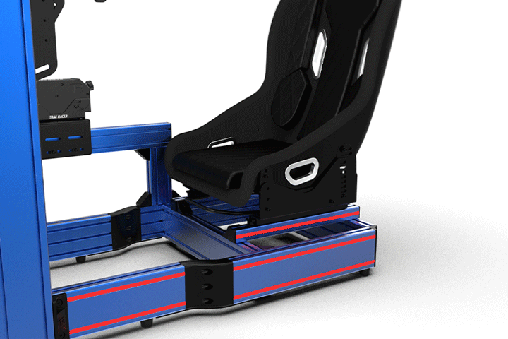 Formula/GT Hybrid Racing Simulator Seat — Alpine F1 Engineered